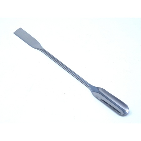 A2Z SCILAB Double Ended Lab Scoop Spoon Half Round & Flat End Spatula 7" A2Z-ZR106